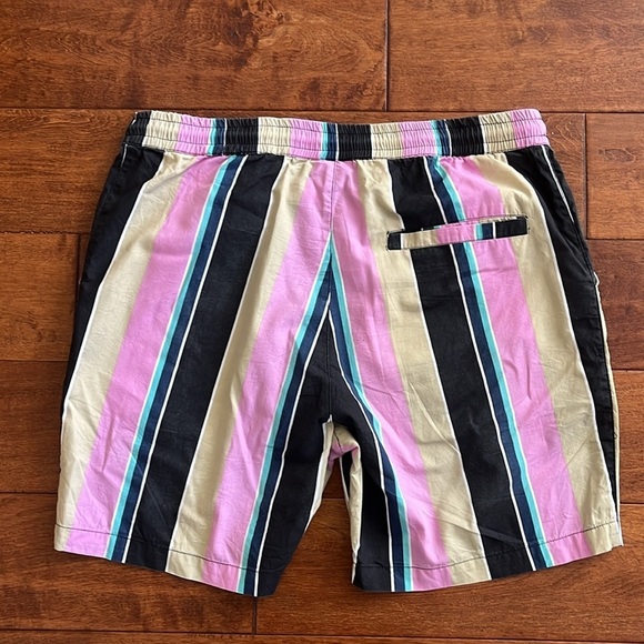 WeSC Hampus Lawn Stripe Shorts - Picture 9 of 9